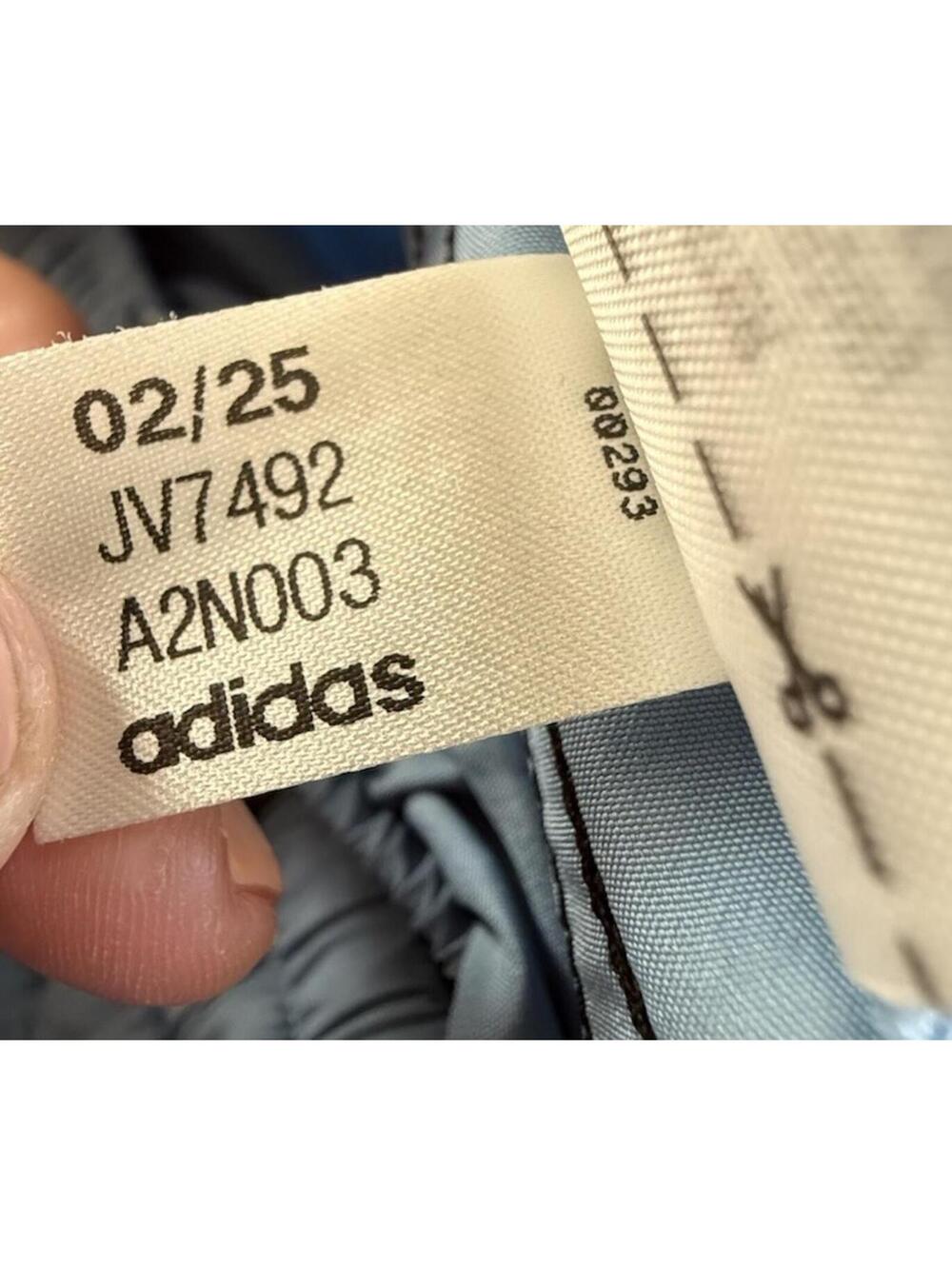 Adidas Oversized Track Pants Blue Black Size Small - Picture 9 of 9